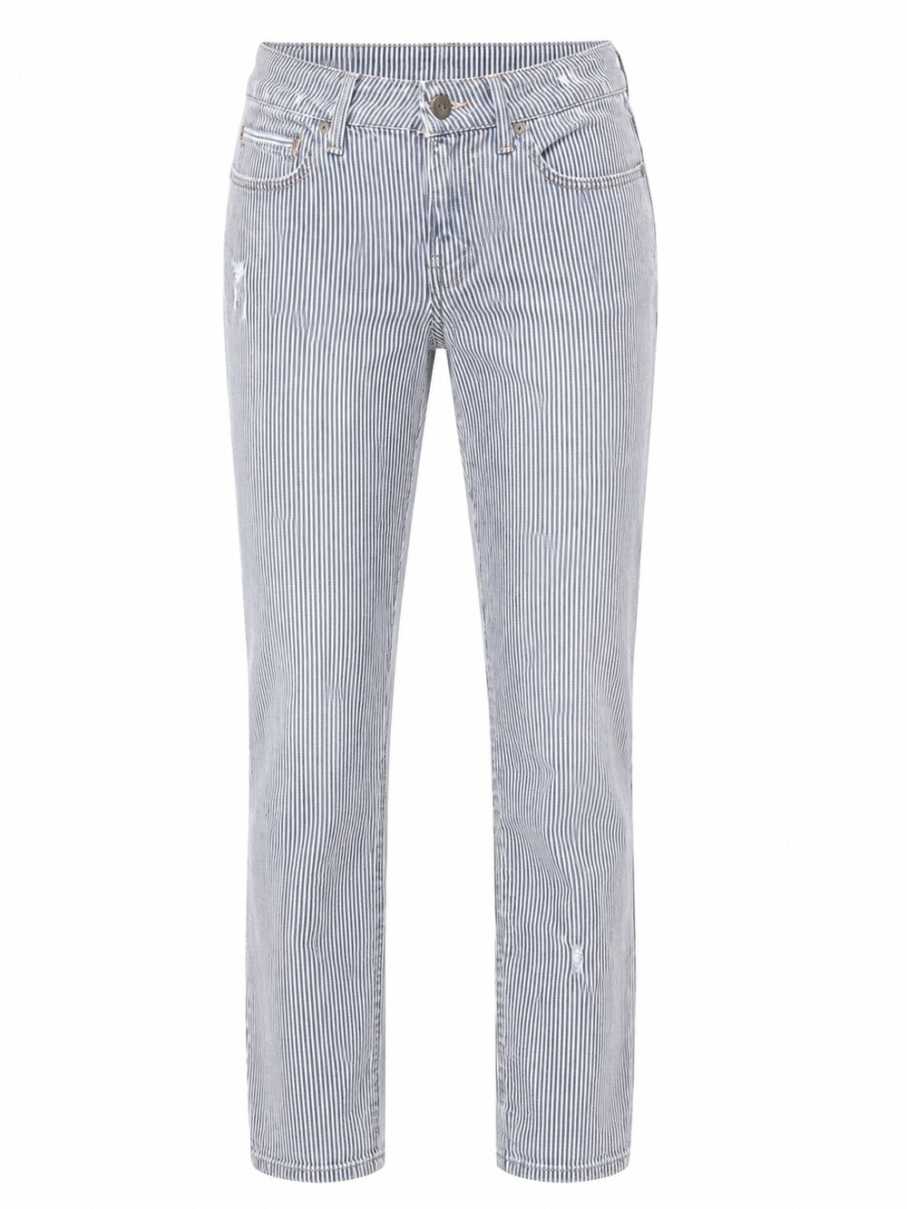 Pilcro and the Letterpress railroad striped jeans, size 27